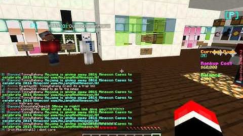 TommyBahamy Spamming on mc-central.net