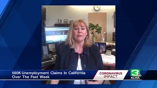 Unemployment claims in california reached a historic 2.7 million
processed the past four-week period during covid-19 outbreak,
according to emp...