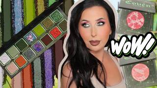 NEW Coven Eyeshadow Palette & Blushes from Gourmande Girls | Swatches & Tutorial