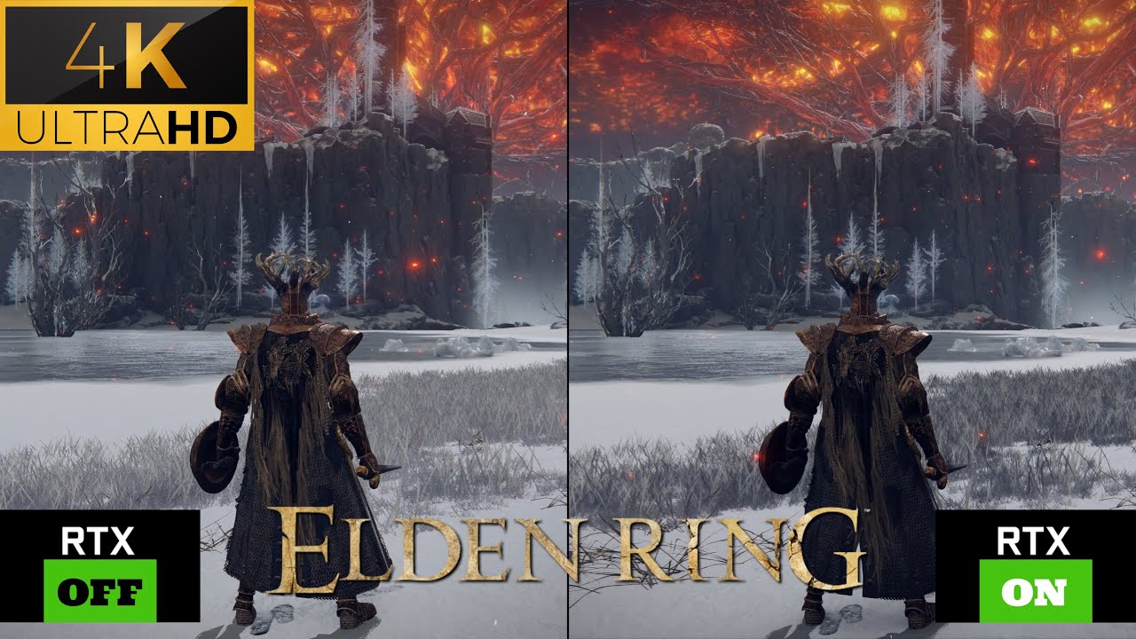 Elden Ring: vídeo compara visual com e sem ray tracing [4K]