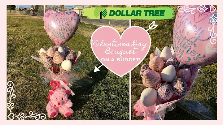 Valentines Day Chocolate Covered Strawberry Bouquet On A Budget!