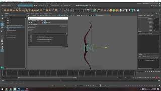 arrow bow maya rig