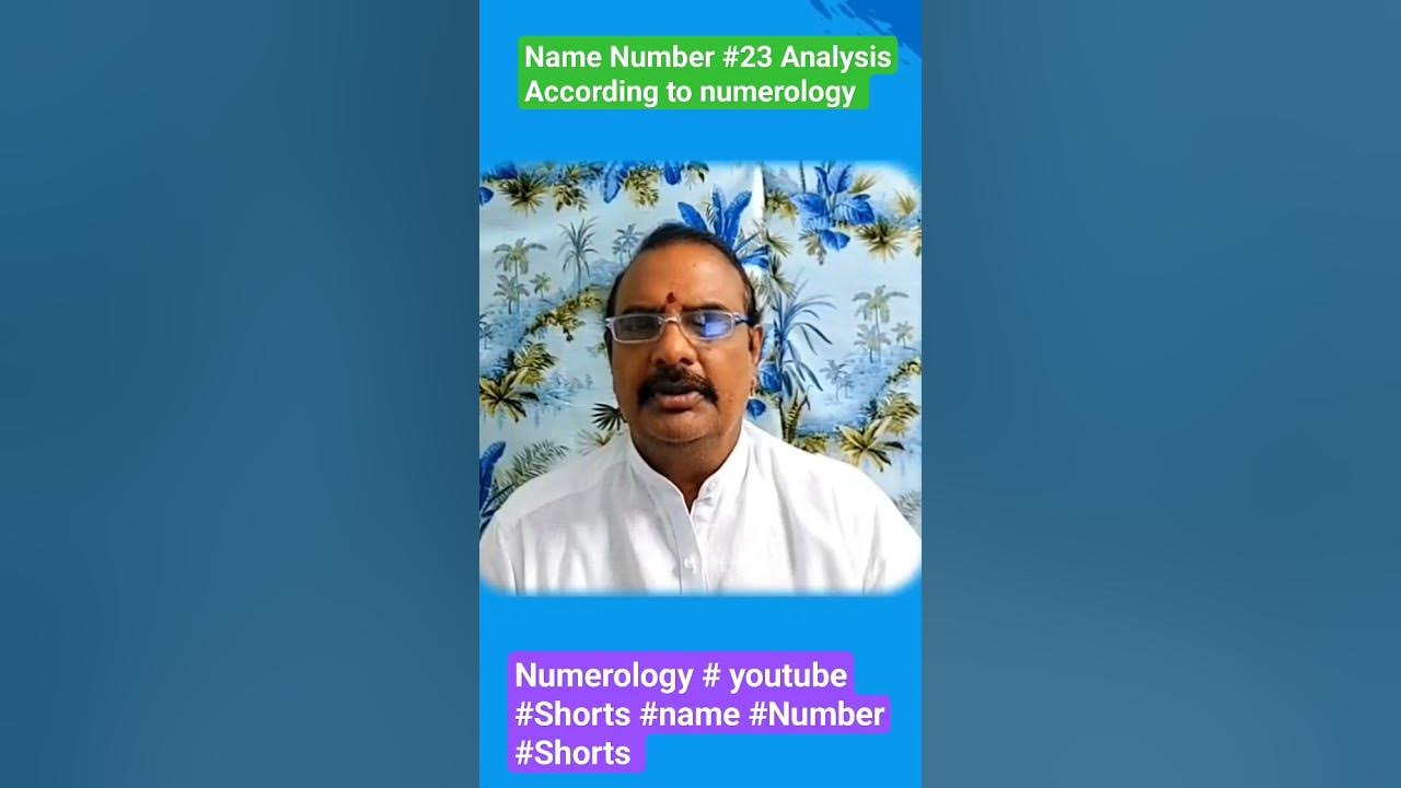 name-compound-number-23-analysis-according-to-numerology-shorts