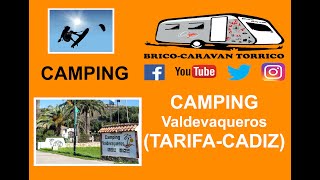 CAMPING VALDEVAQUEROS  TARIFA  playas  rutas bici sitios que visitar kitesurfing