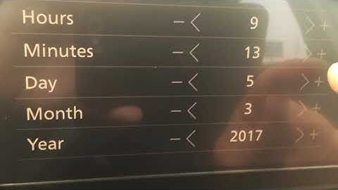 How to set the clock in a 2020 Nissan Altima S!