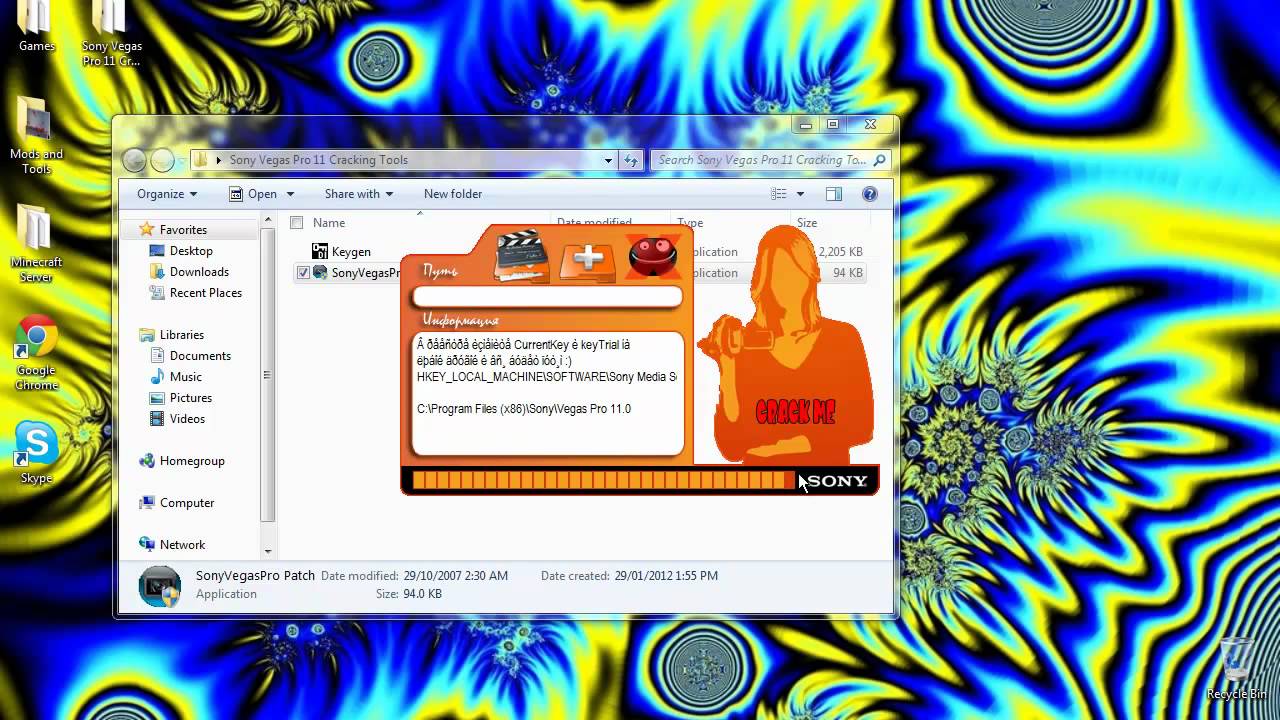 how to crack sony vegas pro 11