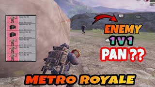 SHOOT THE WHOLE MAP, PAN VS PAN WITH THE LAST MAN - PUBG METRO ROYALE CHAPTER 19