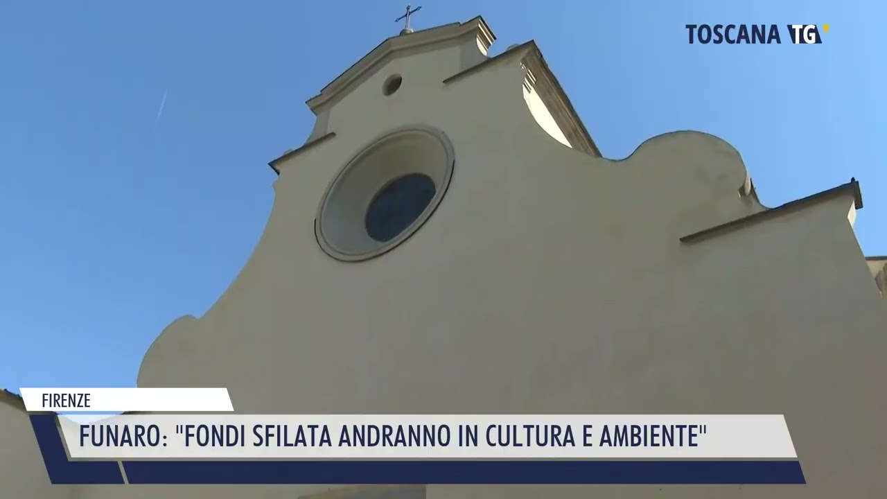 2025-05-14 FIRENZE - FUNARO,  FONDI SFILATA ANDRANNO IN CULTURA E AMBIENTE