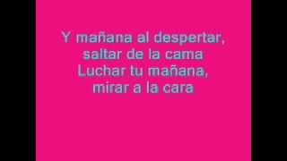 Video thumbnail of "eres tonto Canto del loco lyrics"