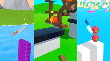 Slice It | Slice All | Slicer Knife - All Levels Gameplay Android, iOS