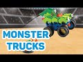 Plus Plus Monster Trucks - Stop Motion Video