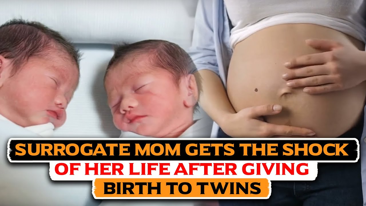 Surrogate Mom Gets The Shock Of Her Life After Giving Birth To Twins Youtube 