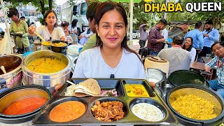 Newly Wed Doctor Didi ki Special 6 Veg Thali | Only ₹60 | Street Food India