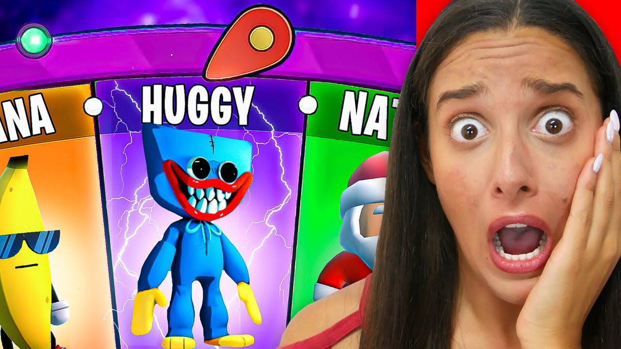 GIOCO CON LA SKIN DI HUGGY WUGGY SU STUMBLE GUYS