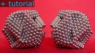 Twisted triangles tetrahedron
In this video you see the result of a rotation of the faces of a tetrahedron, somewhere halfway on the way becoming an octahedron.
When you rotate all the faces of any regular* or quasi regular* polyhedron (maybe even any convex* polyhedron with regular polygons as faces, but Im not sure about that), until the corners of the polygons match, then you get a new polyhedron with more faces. When starting with a polyhedron that is not regular, then not necessarily all faces of the new polyhedron are regular however. For example, both a cube and an octahedron will become an cuboctahedron after rotating the faces and both a dodecahedron and an icosahedron will turn into the quasi regular isicosidodecahedron(12 dodecagons, 20 triangles). An isicosidodecahedron will turn into the quasi regular rhombicosidodecahedron(12 dodecagons, 20 triangles, 30 squares), which will turn into an irregular polyhedron with 12 dodecagons, 20 triangles, 30 squares and 60 times the same trapezium (Am. English: trapezoid) with 2 slanted edges of equal length.
*the 5 Platonic solids are the only regular polyhedra
*a quasi regular polyhedron has at least 2 different types of faces, they are known as Archimedian solids
*when you draw a line between any 2 points in a convex polyhedron, all the points on that line are part of that polyhedron. Twisted triangles tetrahedron