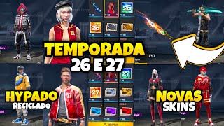 NOVA CAMISA DO MESTRE, HYPADO RECICLADO, SKIN LUCHADOR E MAIS VAZAMENTOS DA OB32 FREE FIRE!