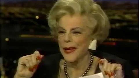 Virginia Graham, Tom Snyder-- 1998 TV Interview
