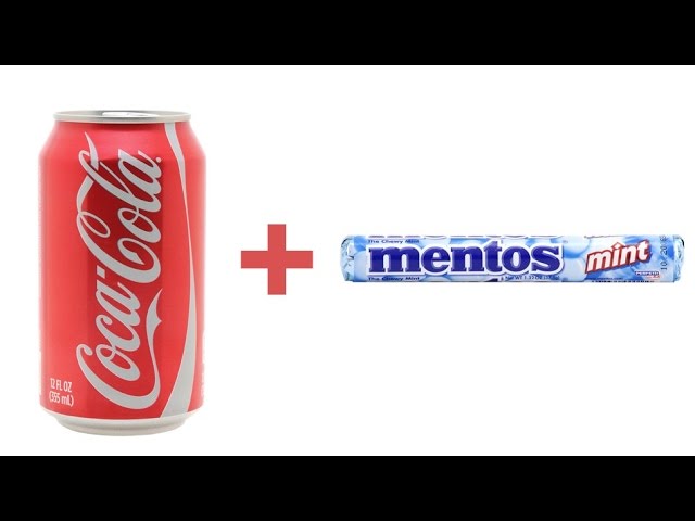 Coca Cola Mix Mentos class=