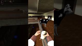 Battle With Nextbots In The Library - Gmod