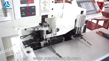 Cable Core Wires Stripping and Crimping Machine