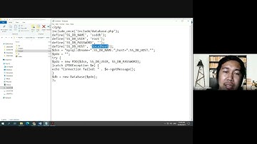 7  - Creating the config.php