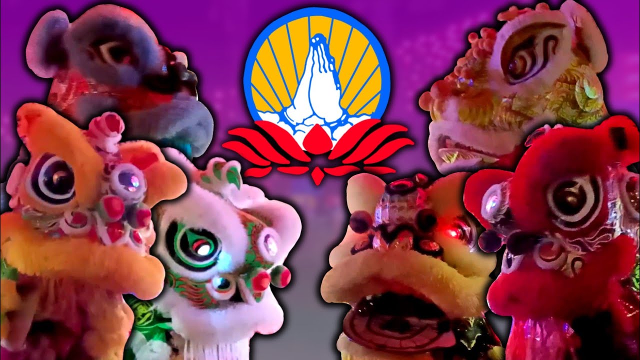 2024 Lion Dance Chap Go Mei Prayer by Team Pu Zhao Shi at Pu Zhao Shi Temple (Night)