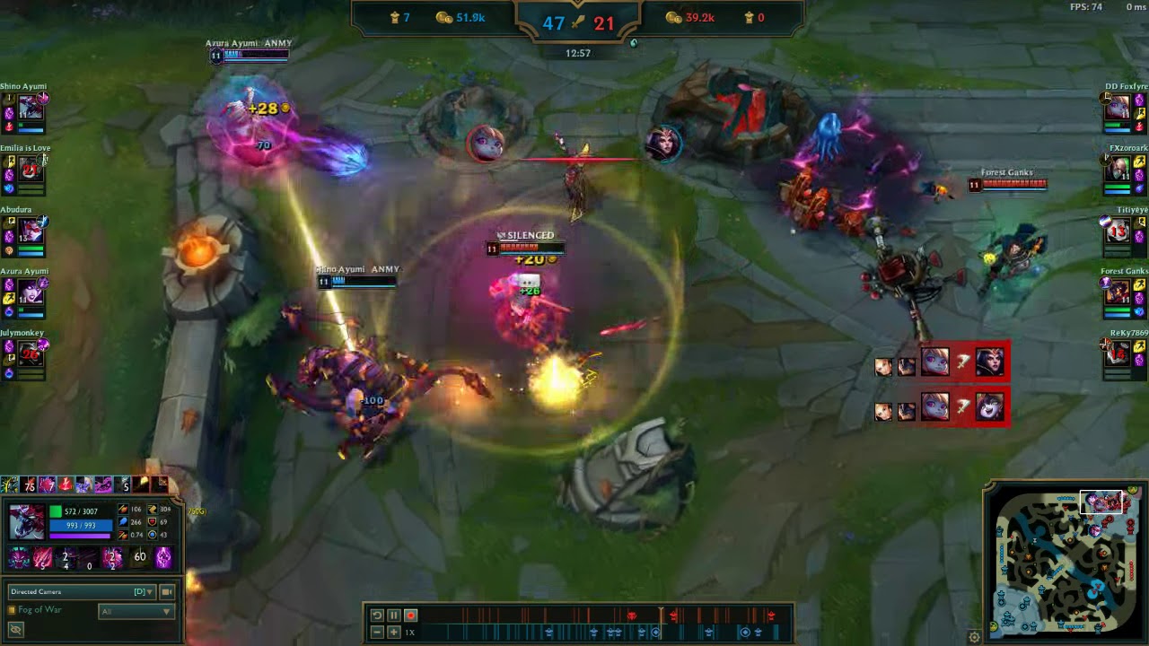 tiny yordle shows enemy team her disproportionally huge ding dong