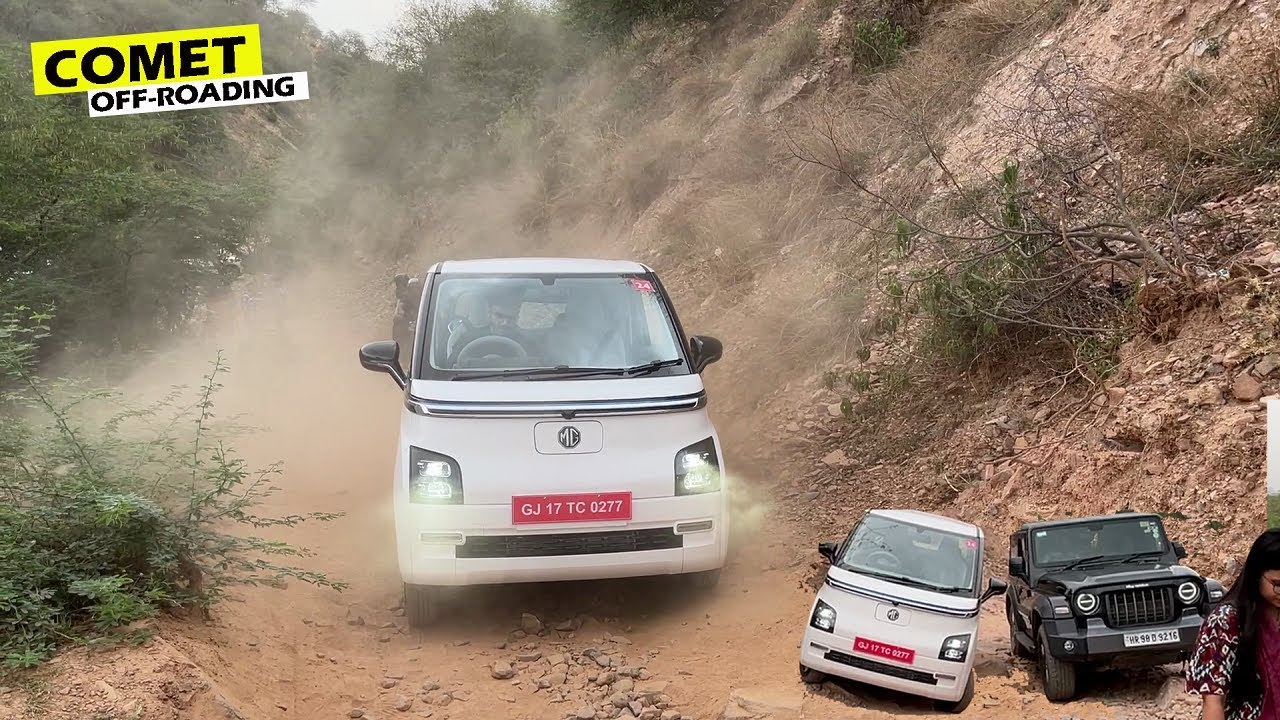 Extreme *Off-Roading With COMET EV* RWD - Chota Packet Bada DHAMAKA