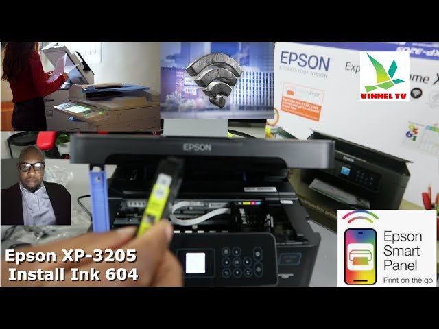 Epson Expression Home XP-3205 - YouTube