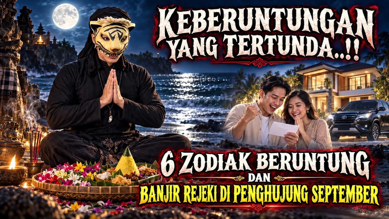 🔥 ZODIAK PALING BERUNTUNG! REZEKI & KABAR BAIK DATANG D… — Transcript