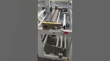 Standard BOPP LDPE POF side sealing bag making machine with EPC #bagmakingmachine