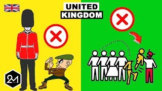 Top 10 Things You Should Never Do In The UK!