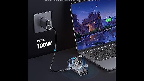 10Gbps USB C Hub,ORICO 5-in-1 USB-C Laptop Docking Station