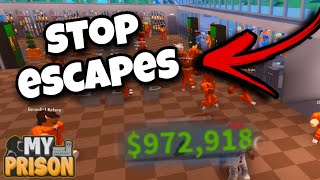 How to STOP ESCAPES! | My Prison screenshot 5