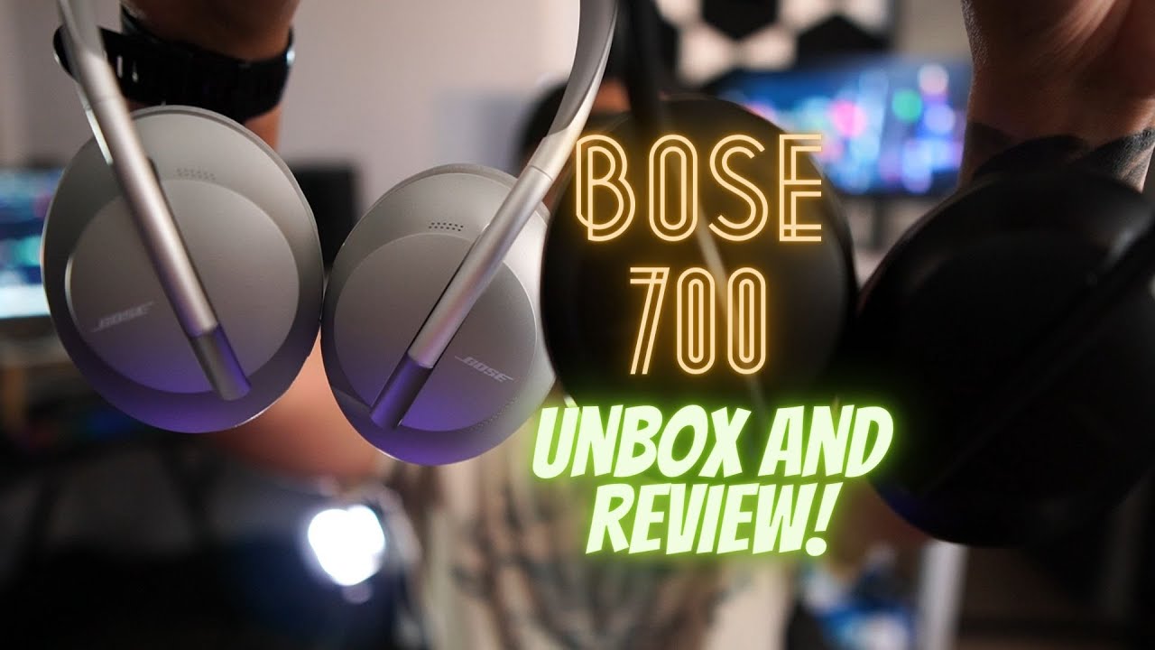 Bose Noise Cancelling Headphones 700 Unbox and Review - YouTube