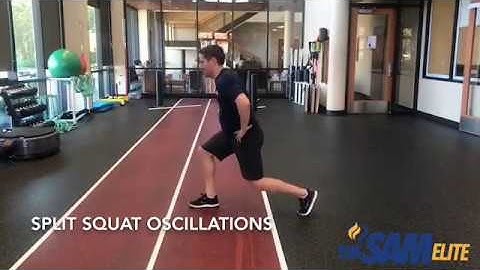 Split Squat Oscillations