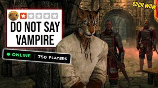 Skyrim RP has a SERIOUS Vampire problem...
