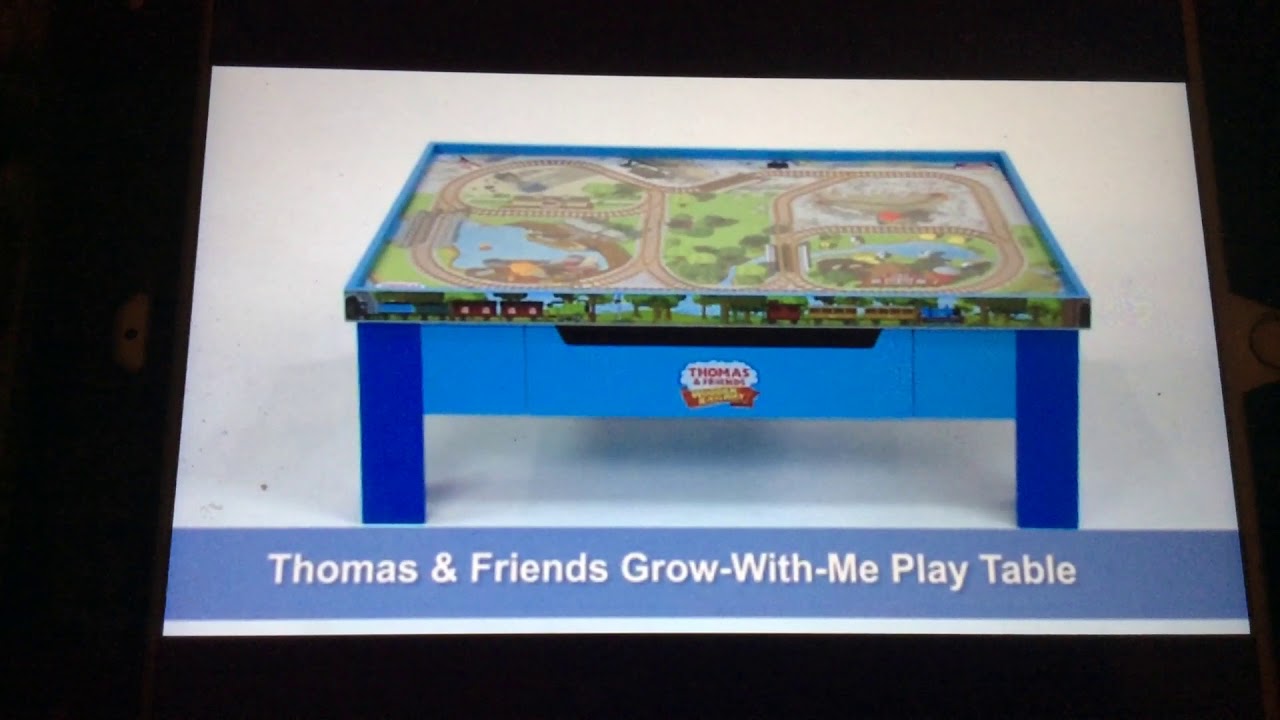 thomas & friends wooden railway grow with me play table