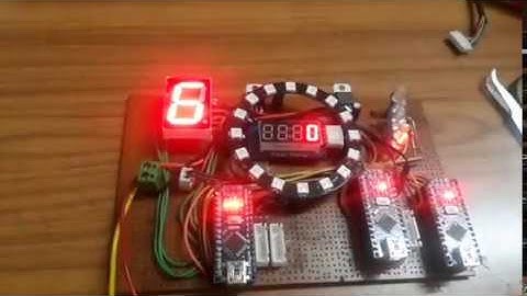 Students formula racing car dashboard  !! Neopixel!! Shift light!! arduino neno!!