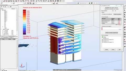 French   Autodesk Robot Structural analysis Professional   Wind Simulation