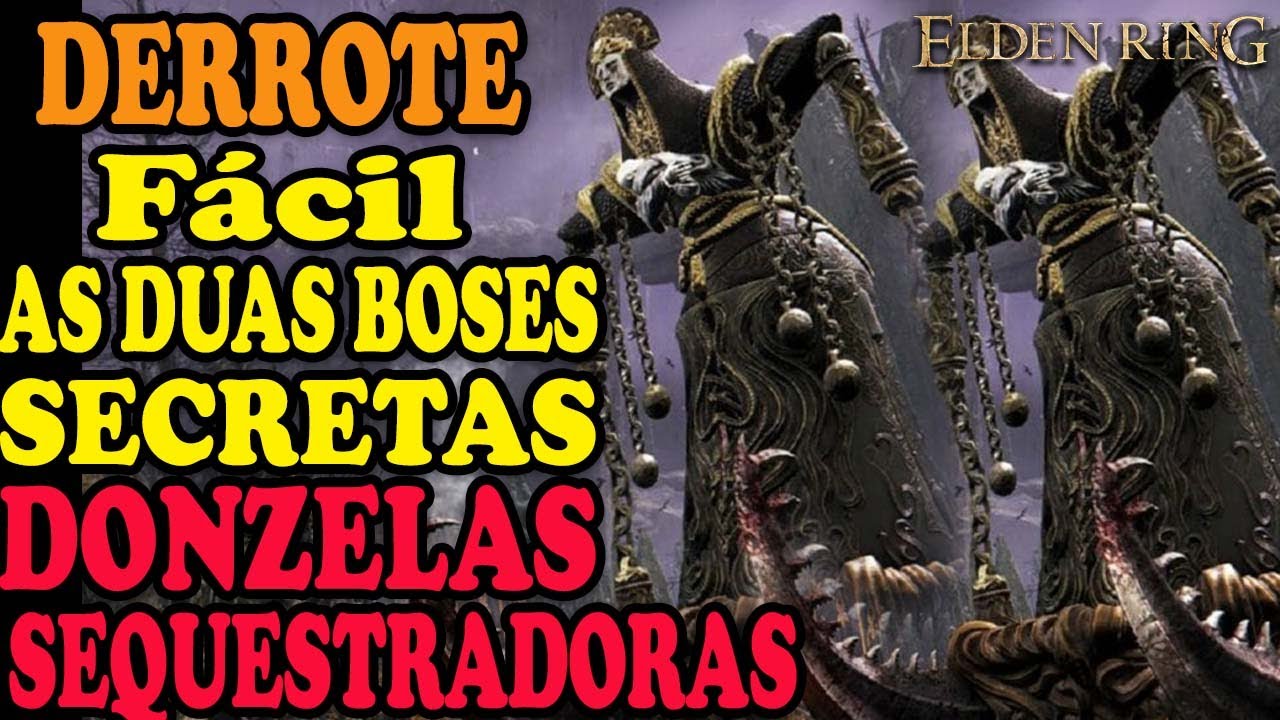 ELDEN RING: FARM SECRETO PARA DERROTAR A DUPLA DE PELE DIVINA! 