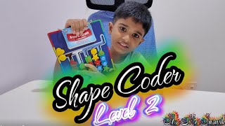 Shape Coder for Kids | Fun Learning Shapes & Colors | Level 2 | STEM Toy