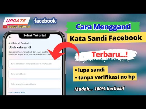 Cara Mengganti Kata Sandi Facebook | Cara Mengubah Kata Sandi Facebook ...
