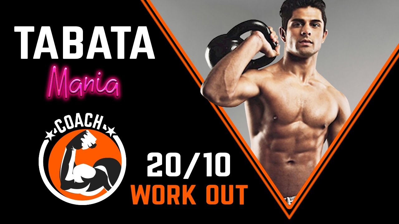 TABATA song with COACH - HiiT Workout - TABATA All Star hiit con pesas