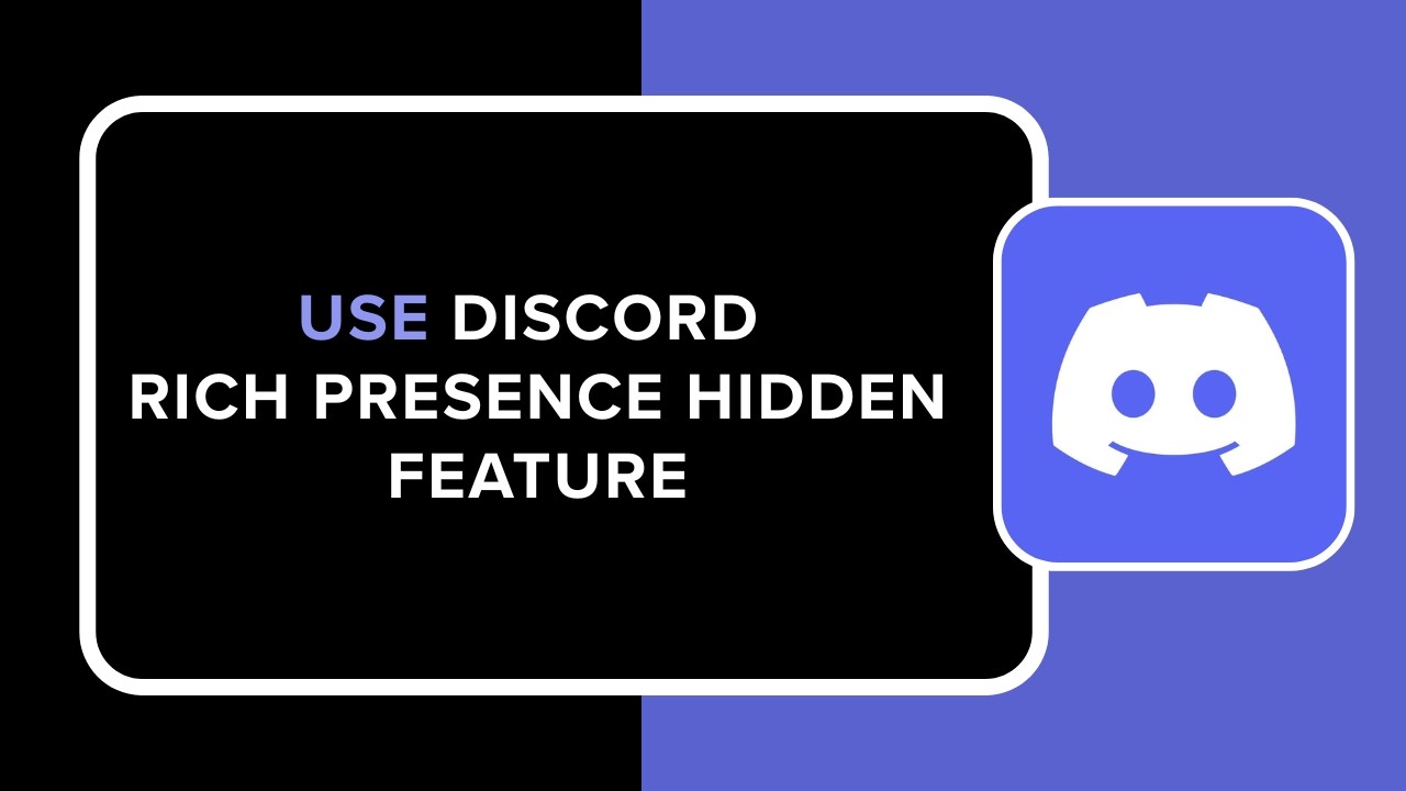 How to Use Discord Rich Presence Hidden Feature - YouTube