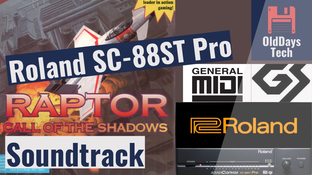 Raptor Intro (1994) MIDI Soundtrack (SC-88ST Pro) - YouTube
