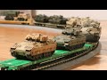 HO Scale M2 Bradley Military Train Unboxing