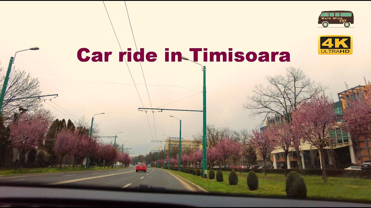 4K Car ride in Timisoara / Romania 