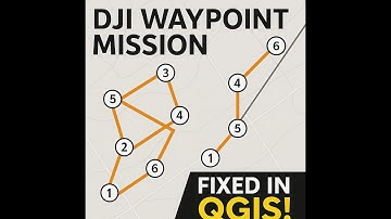 How to Edit DJI Waypoint Missions in QGIS (Step-by-Step Guide)