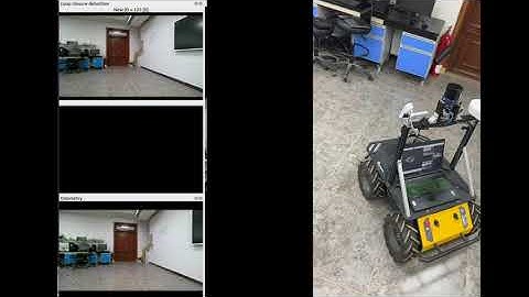Husky A200 Robot RTAB-Map Loop Closure Detection